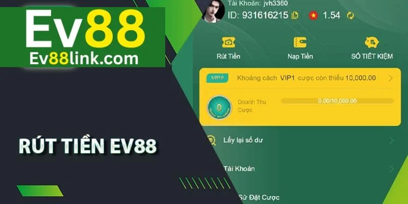 EV88 - Link Vào Nhà Cái Ev88 Chính Thức Mới Nhất 2025 15 Thao tác rút tiền Ev88 nhanh gọn, bảo mật.